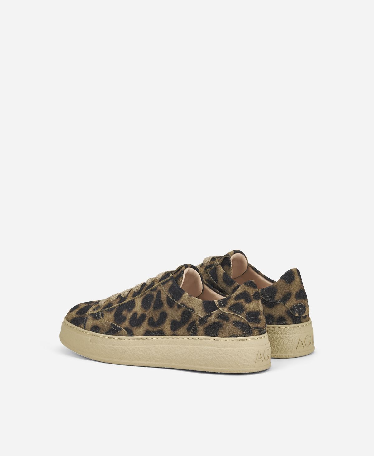 Agl Sneaker animalier Stampa leopard Giuly Lace up 2025