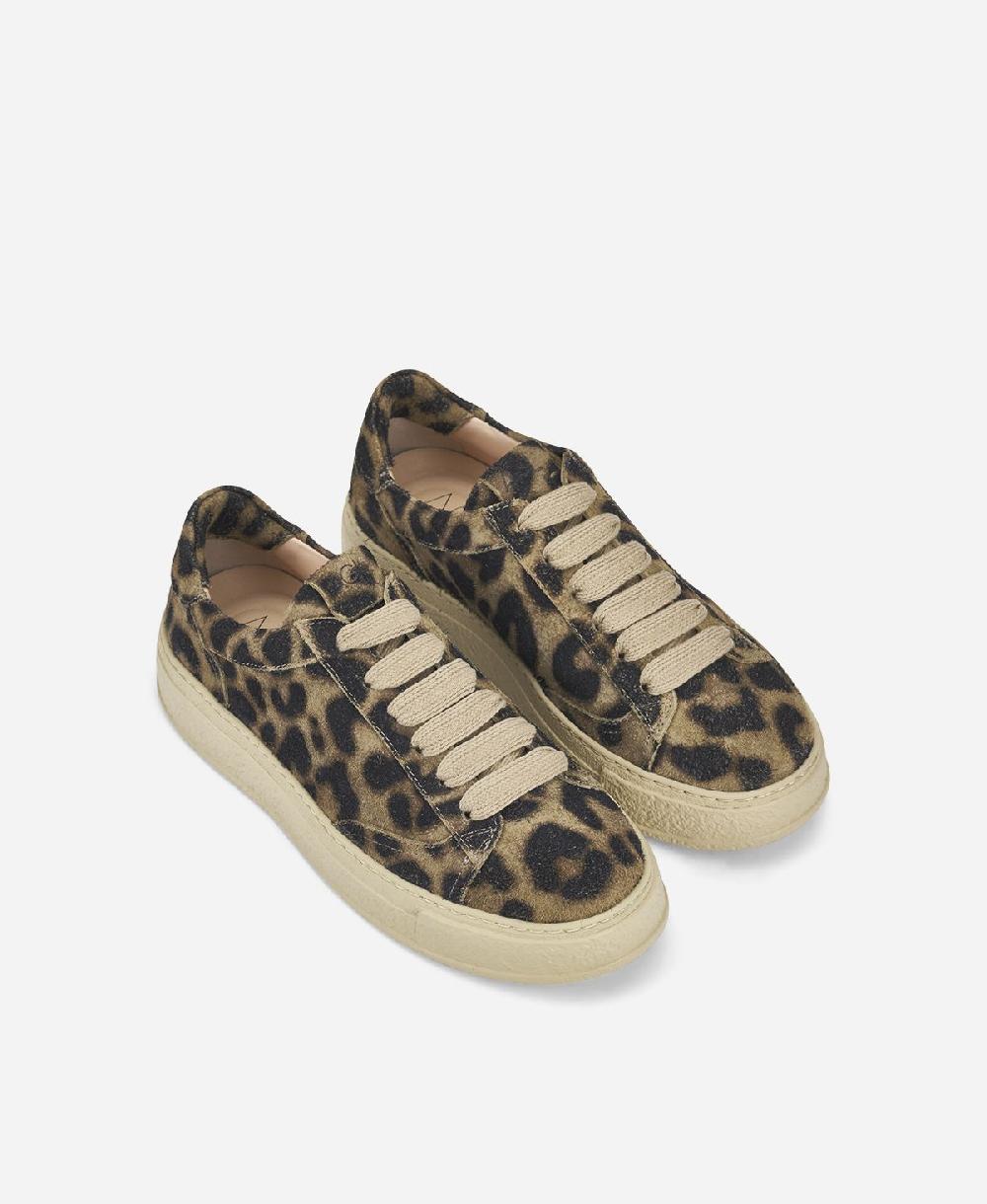 Agl Sneaker animalier Stampa leopard Giuly Lace up 2025