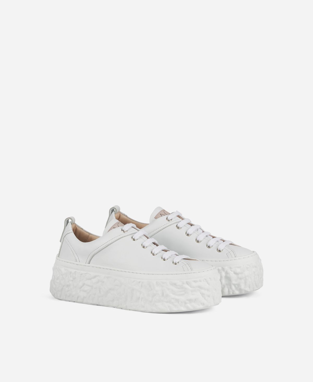 Agl Sneaker con platform Bianco Magma Nuovo