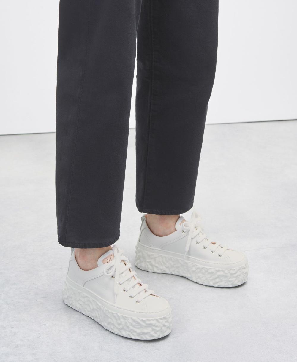 Agl Sneaker con platform Bianco Magma Nuovo