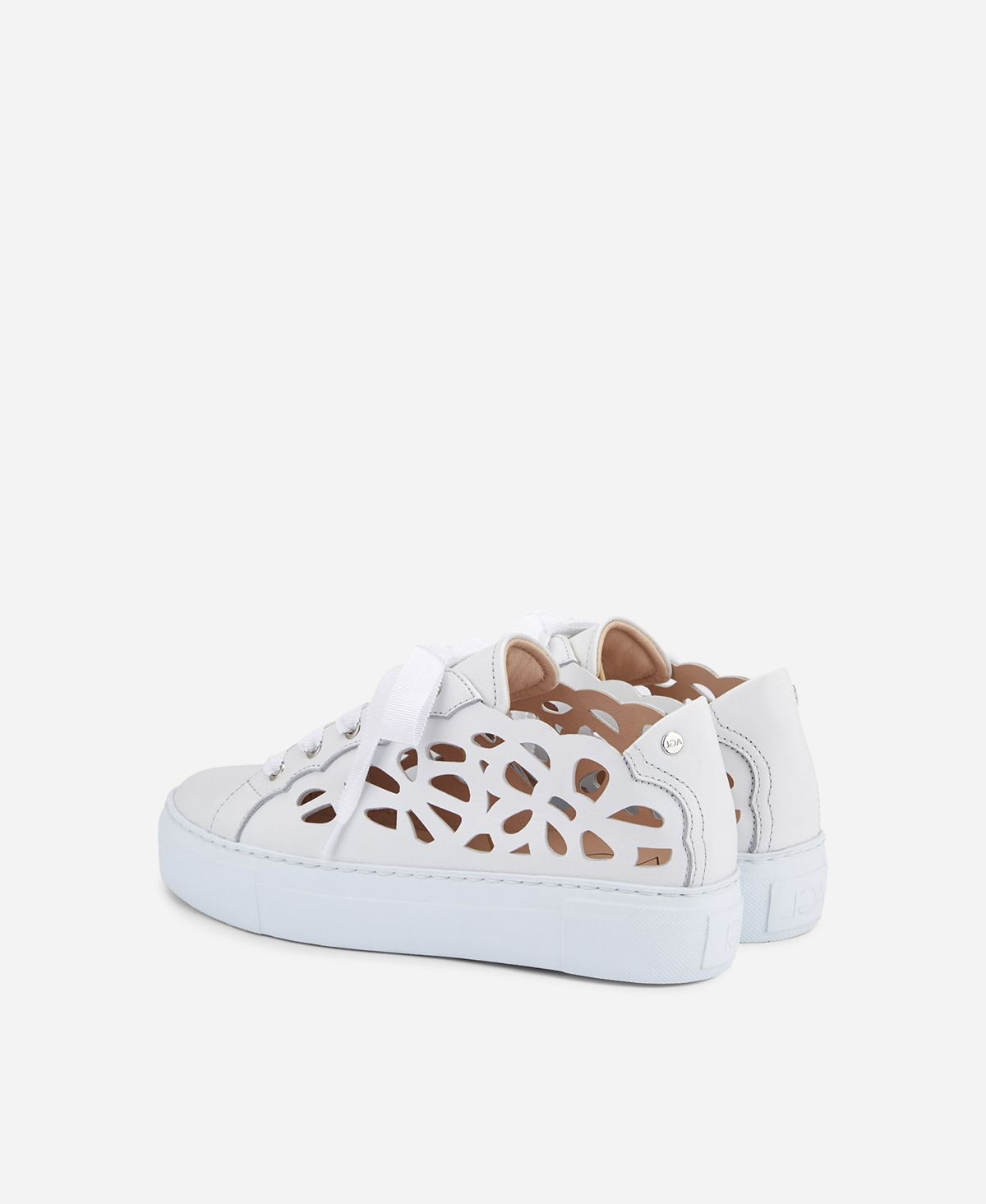 Agl Sneaker cut-out Bianco Mandi Qualità