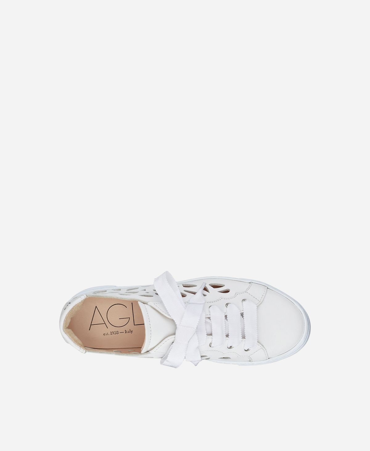 Agl Sneaker cut-out Bianco Mandi Qualità