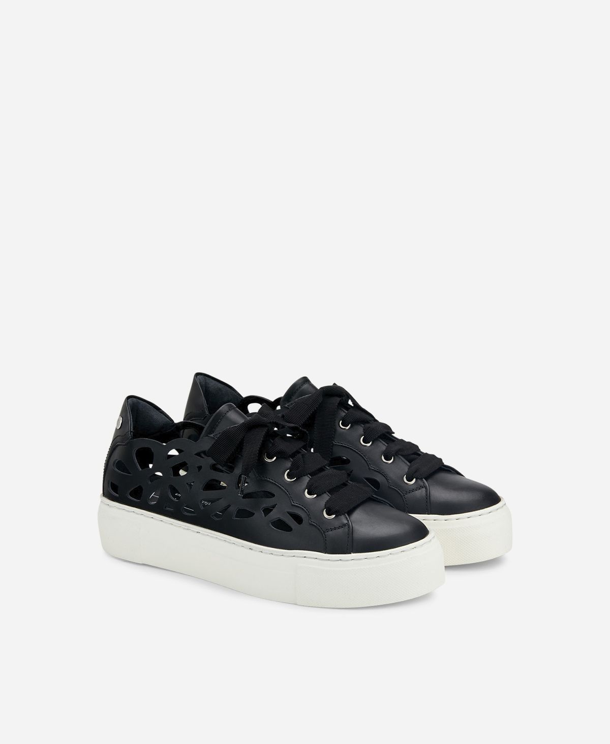 Agl Sneaker cut-out Nero Mandi Vendita