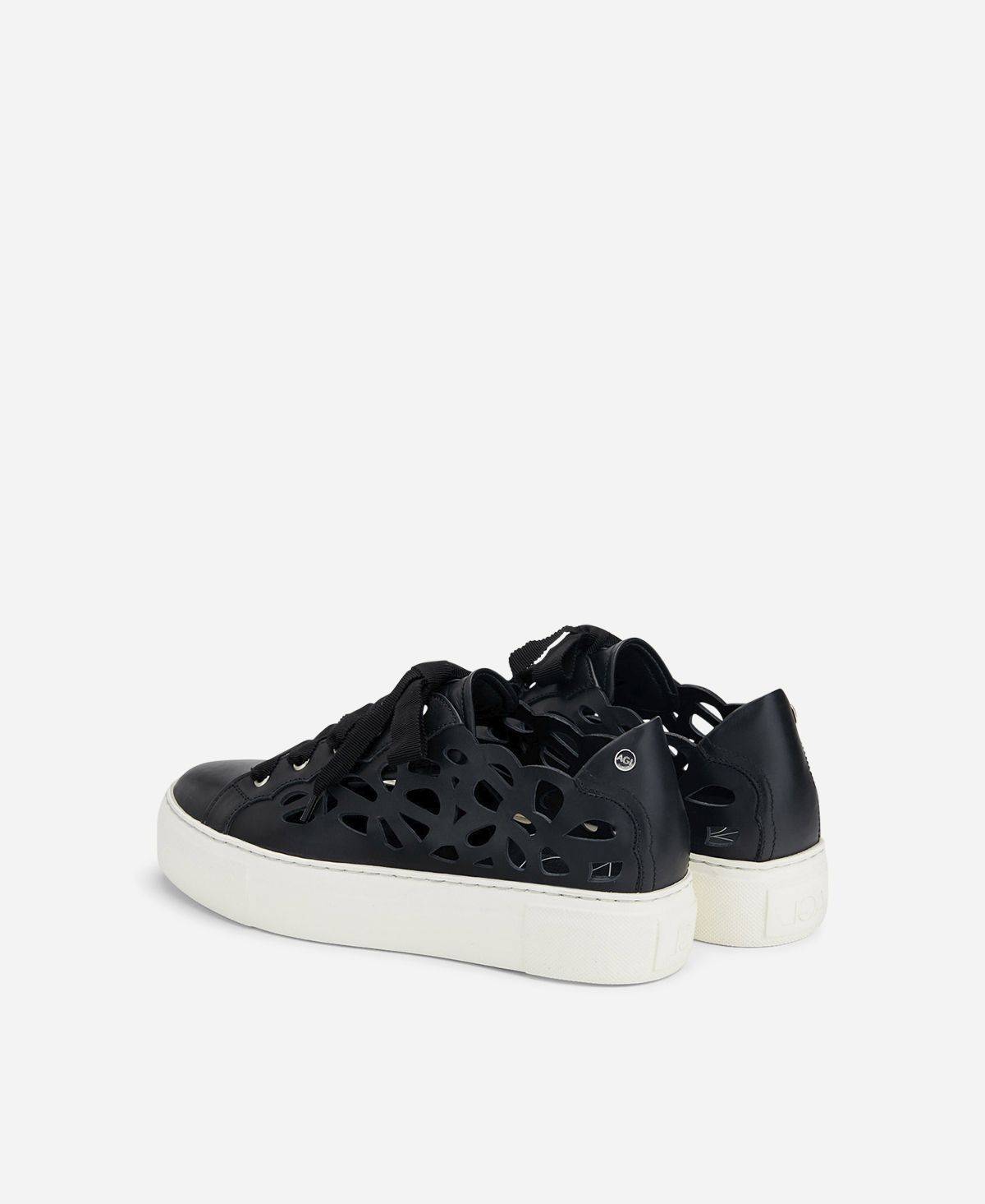 Agl Sneaker cut-out Nero Mandi Vendita