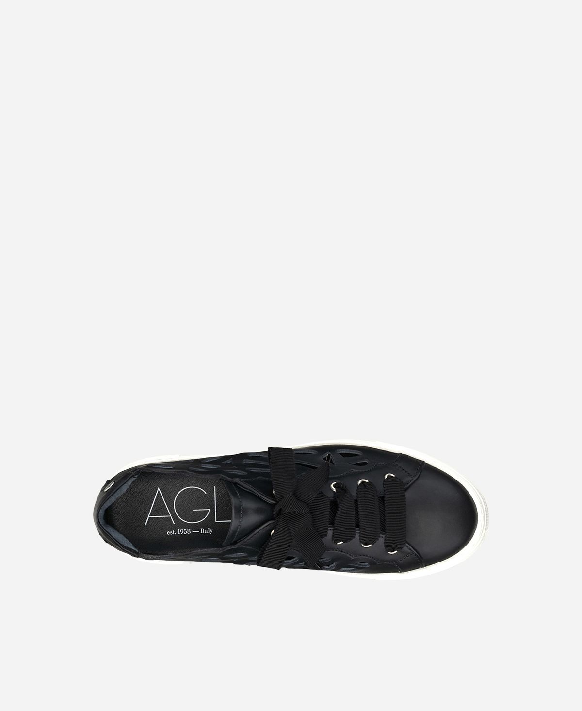 Agl Sneaker cut-out Nero Mandi Vendita