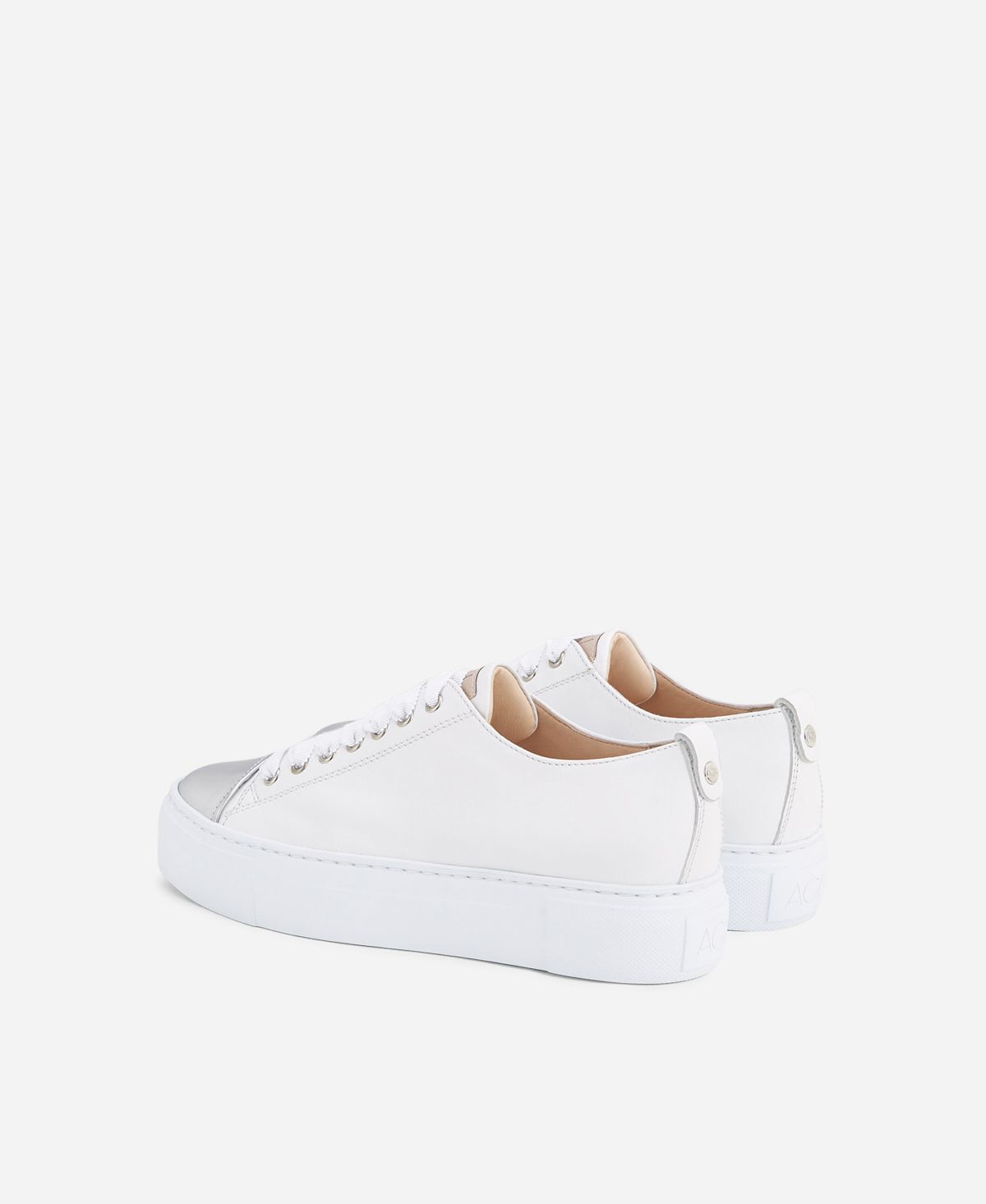 Agl Sneaker con puntina Bianco Mollie Pezzi Unici