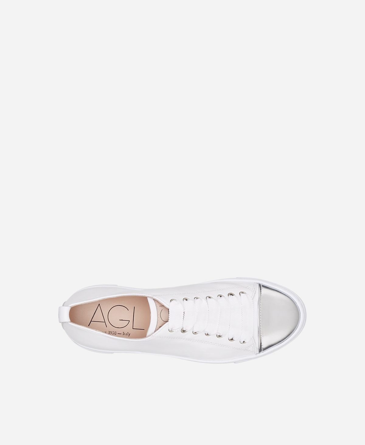 Agl Sneaker con puntina Bianco Mollie Pezzi Unici
