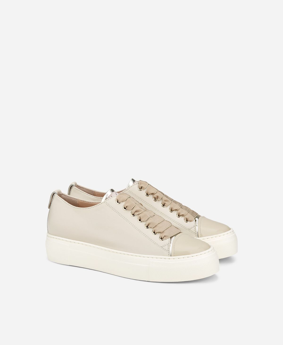 Agl Sneaker con puntina Crema Mollie Qualità Garantita