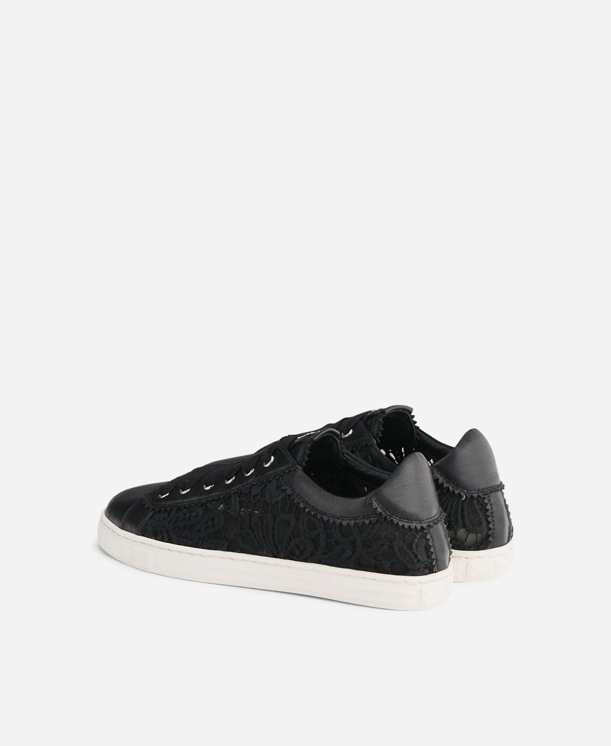 Agl Sneaker in pizzo Nero Sade Fabric Consegna Veloce