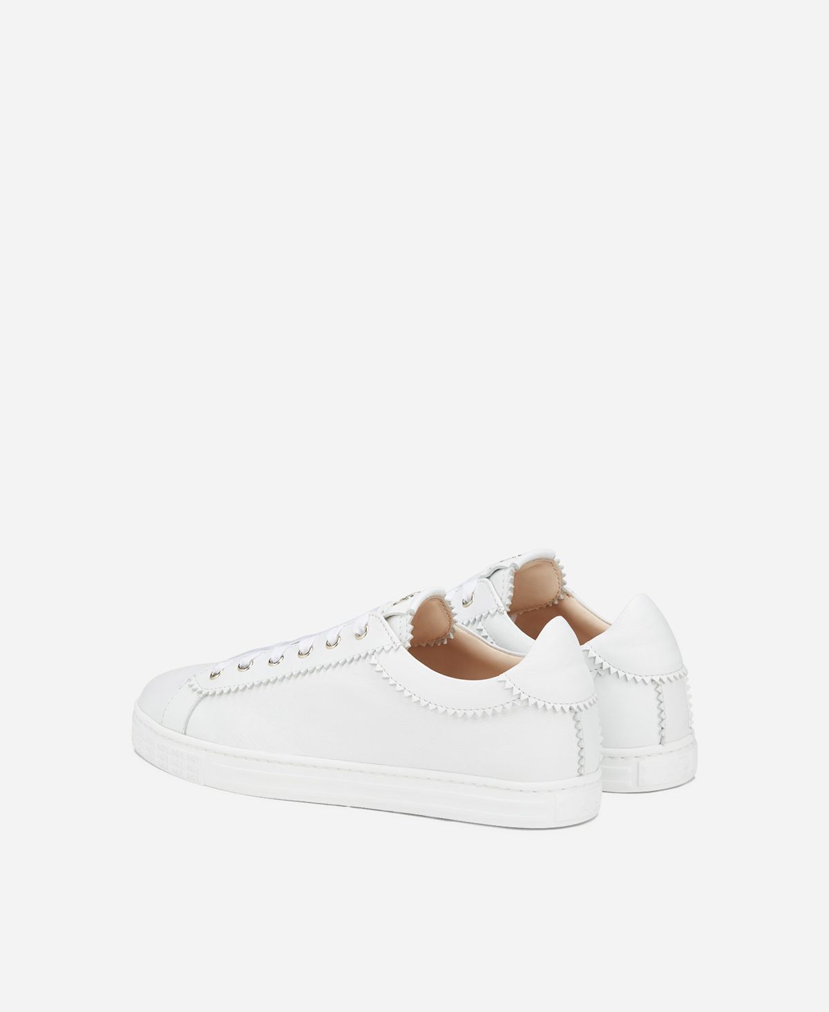 Agl Sneaker in pelle con elastico Bianco Sade Convenienza