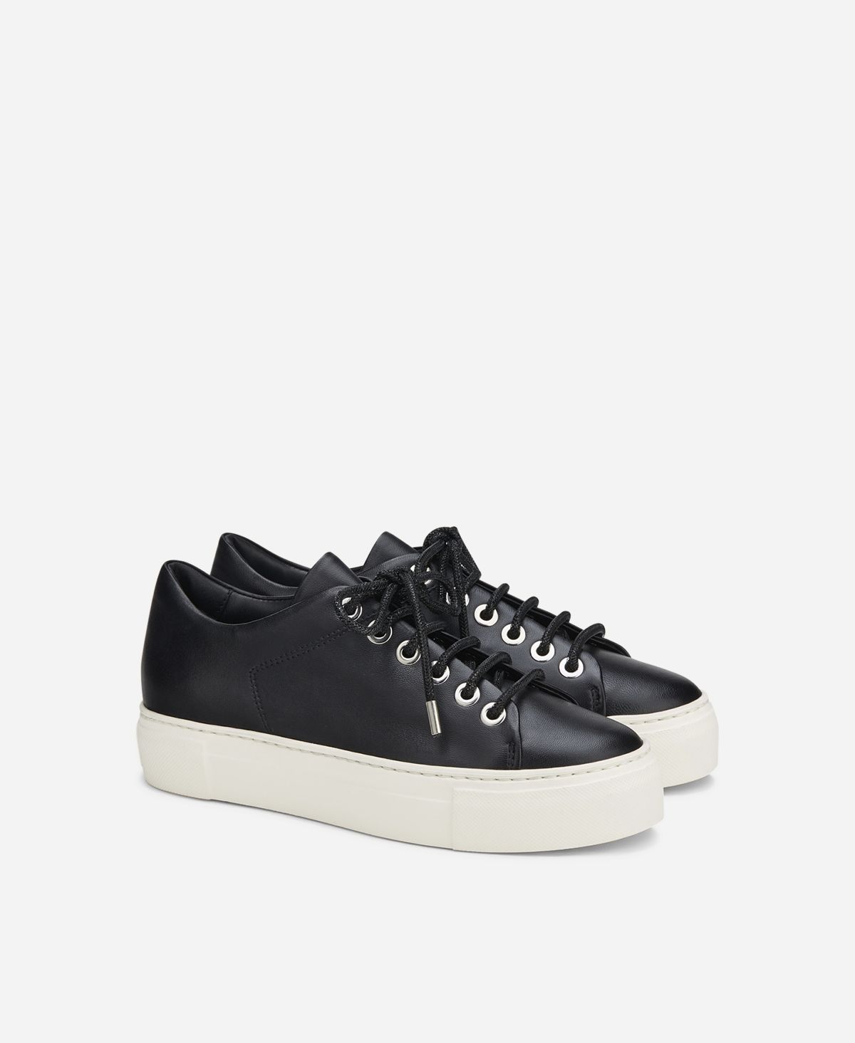 Agl Sneaker con lacci gioiello Nero Crystal Sconto