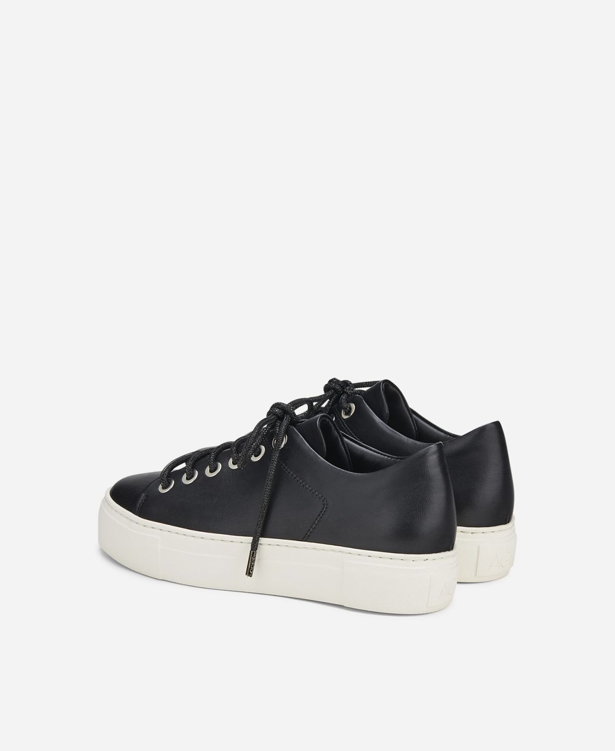 Agl Sneaker con lacci gioiello Nero Crystal Sconto