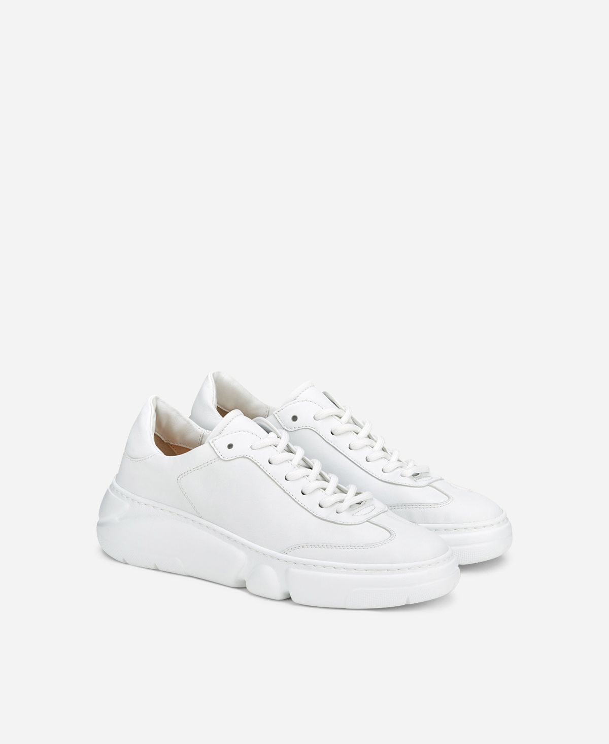 Agl Sneaker in pelle Bianco Emilie Pure Offerta