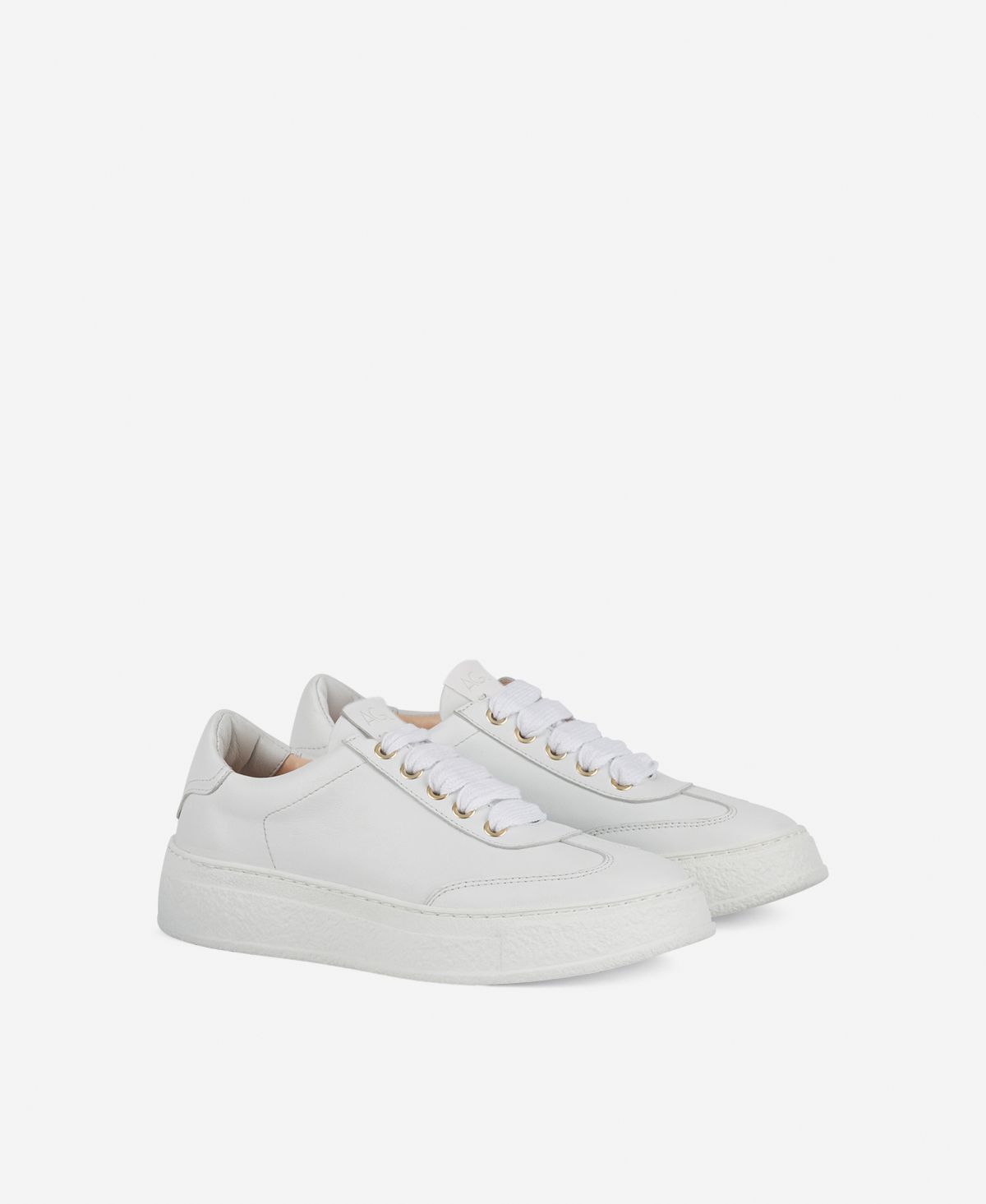 Agl Sneaker in pelle Bianco Giuly Shoes Economico