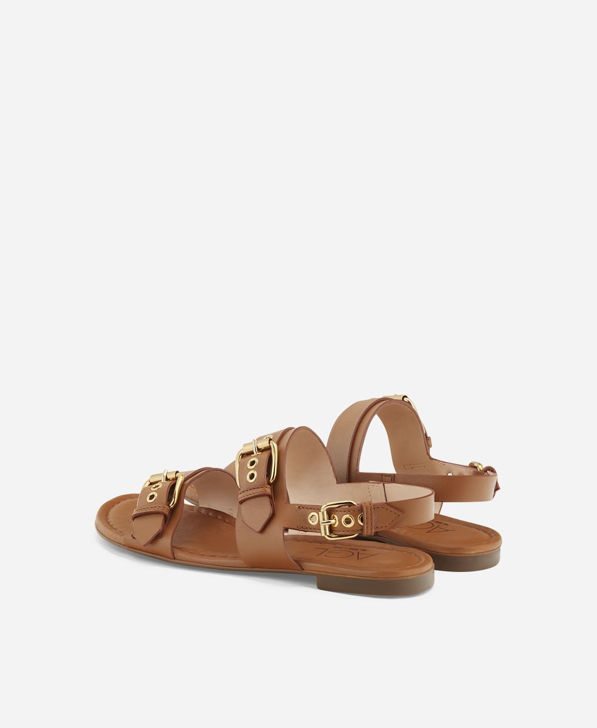 Agl Sandalo con fibbie Cuoio SUMMER MULTI BUCKLES Vendite Flash