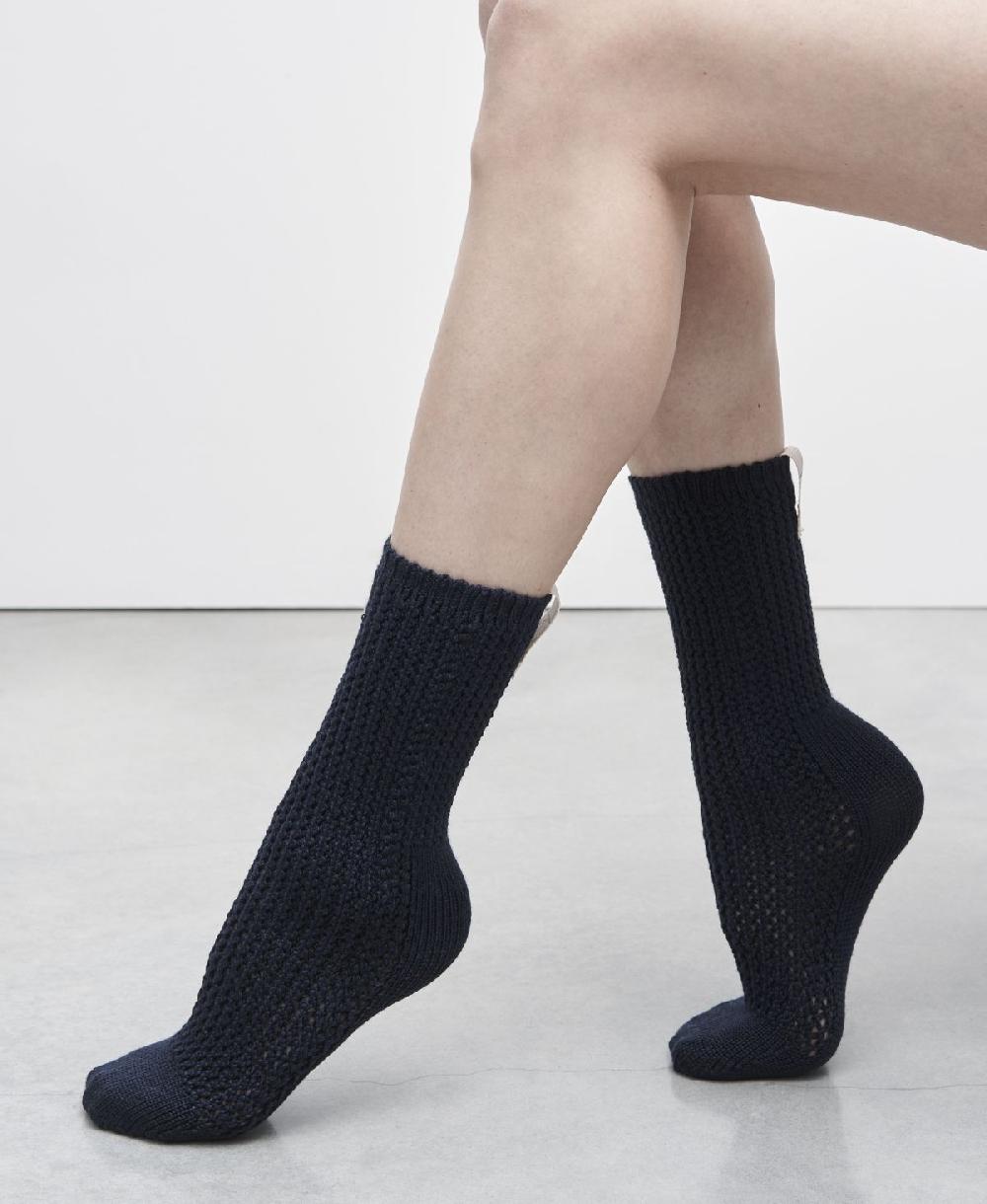 Agl Calze di lana Blu SOCK Vendita
