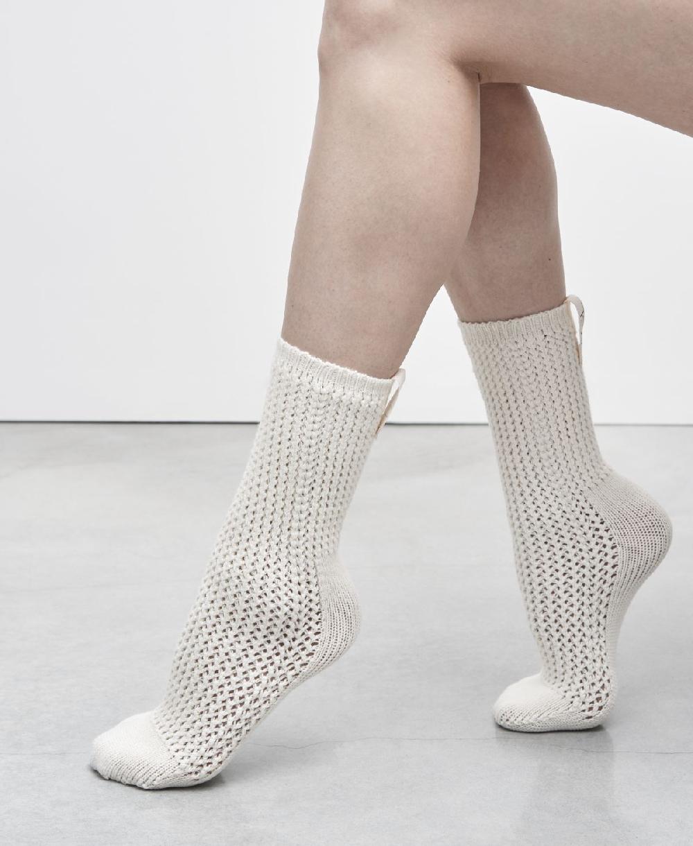 Agl Calze di lana Bianco SOCK Promozione