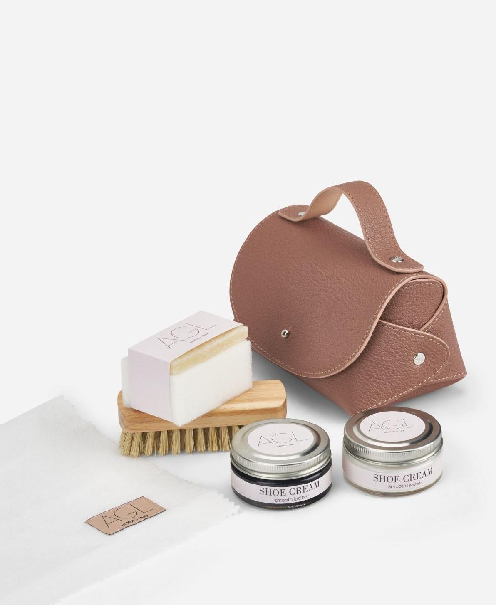 Agl Prodotti per la pulizia delle scarpe Camel Box shoe care Promozione Limitata