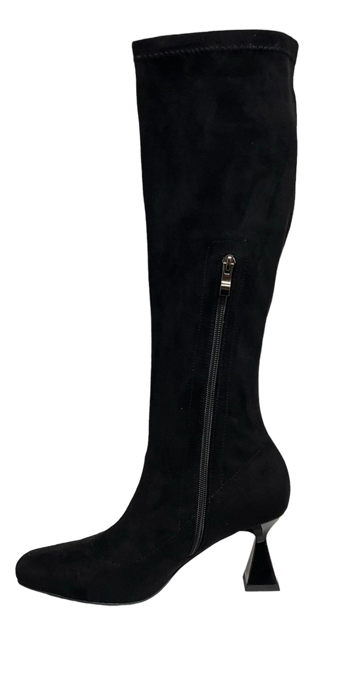 Uma Parker UP1010223SBLK Eco Suede Stivali UMA PARKER In Vendita