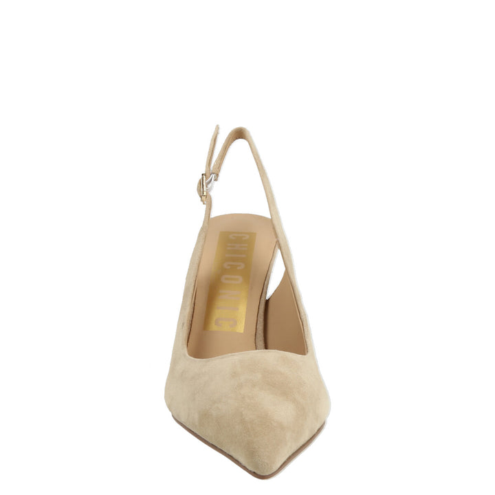 Uma Parker Chanel in Camoscio Beige Negozio