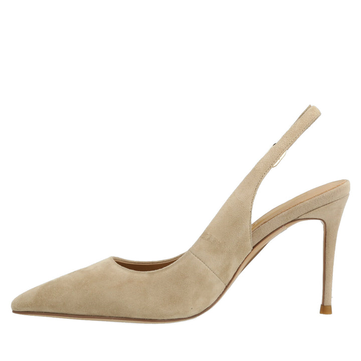 Uma Parker Chanel in Camoscio Beige Negozio