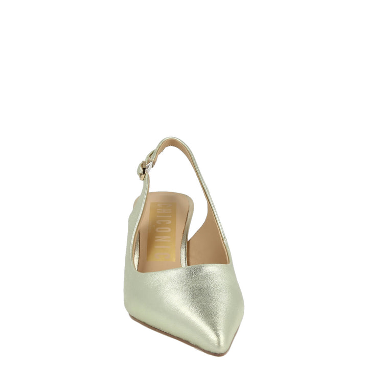 Uma Parker Chanel in Nappa Metal Platino Vendita