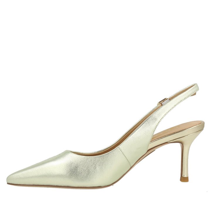 Uma Parker Chanel in Nappa Metal Platino Vendita