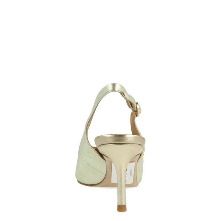 Uma Parker Chanel in Nappa Metal Platino Vendita