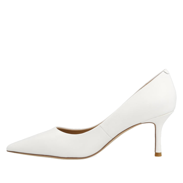 Uma Parker Decolleté in Nappa Bianco Nuova