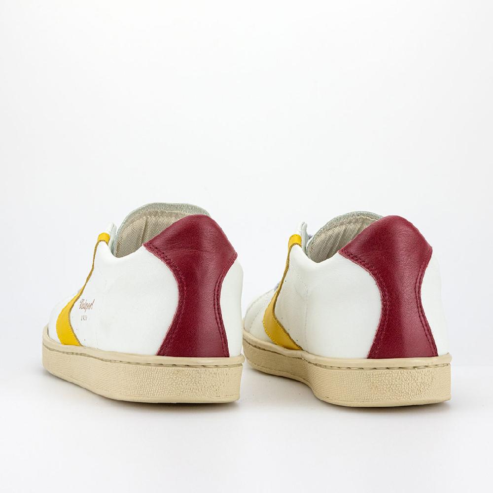 Valsport Tournament Mix Leather Bianco Giallo Rubis In Saldo