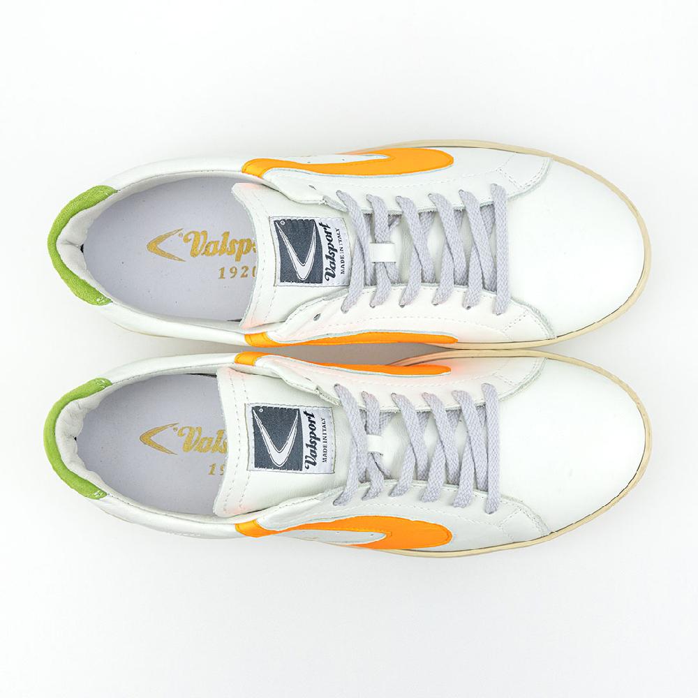 Valsport Tournament Mix Leather Bianco Fluo Arancio Verde Nuova