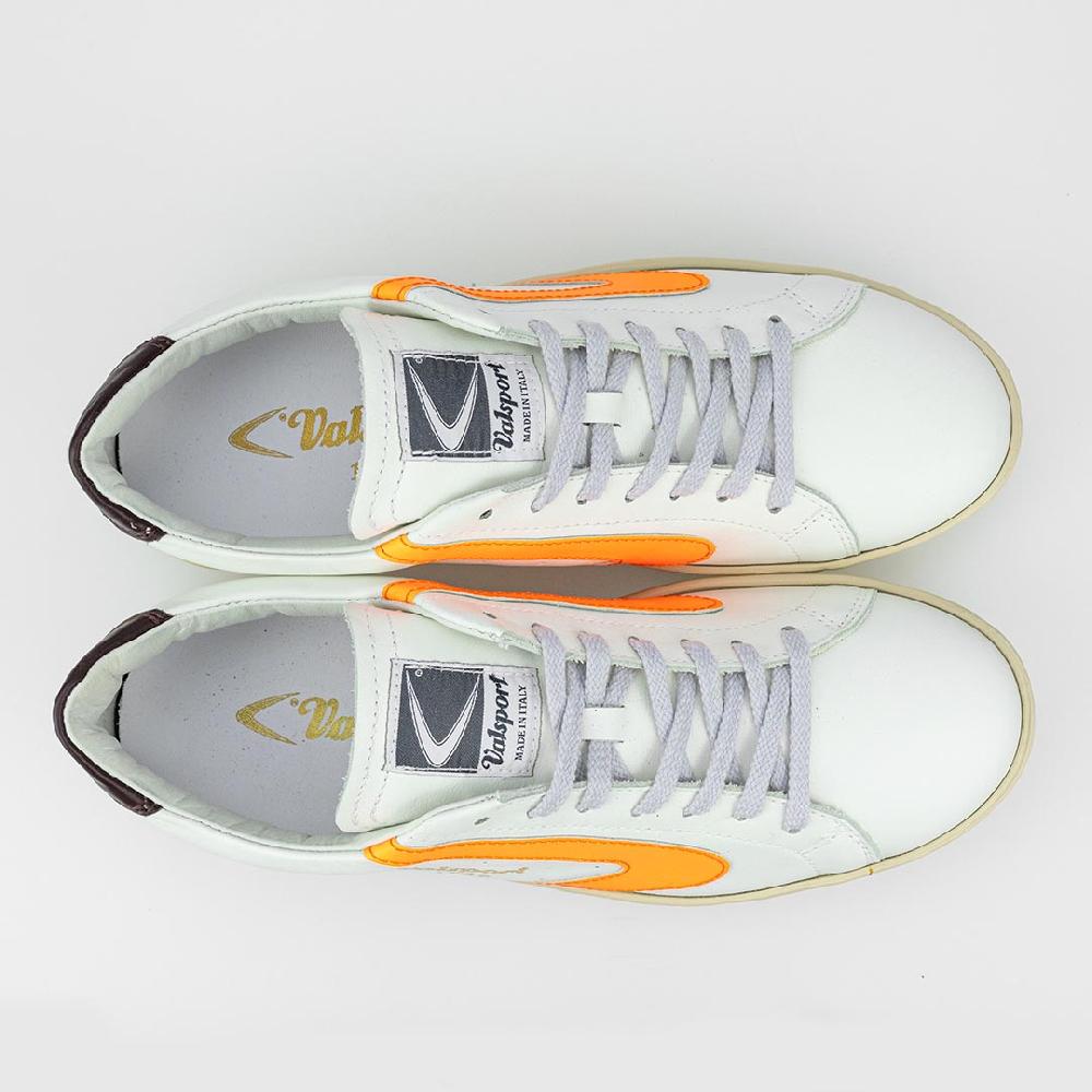 Valsport Tournament Mix Leather Bianco Fluo Arancio Moor Moda