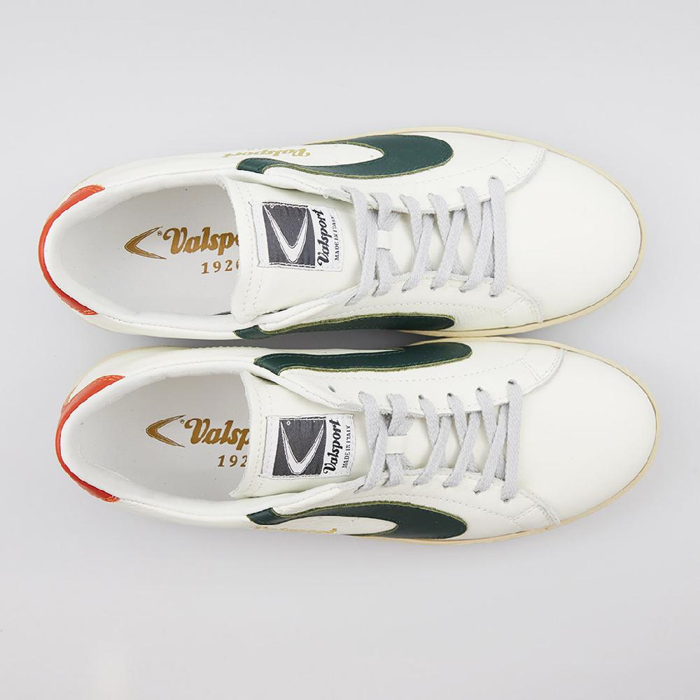 Valsport Tournament Mix Leather Bianco Evergreen Arancio Italia
