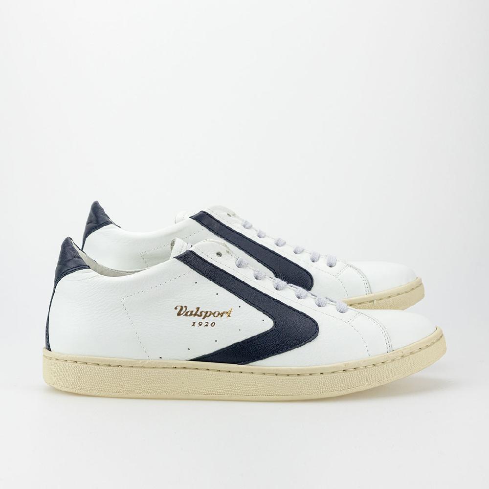 Valsport Tournament Classic Leather Bianco Blu Vendita Economica