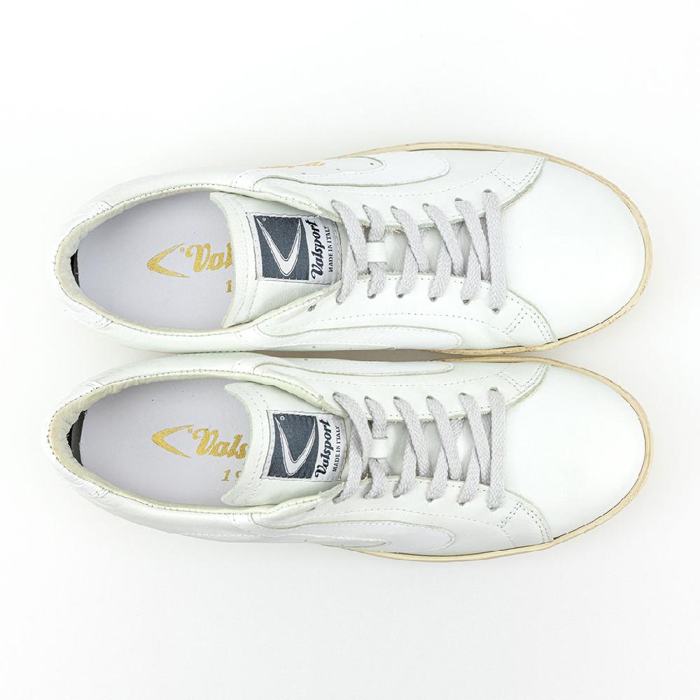 Valsport Tournament Classic Leather Bianco Bianco Saldi Di Fabbrica
