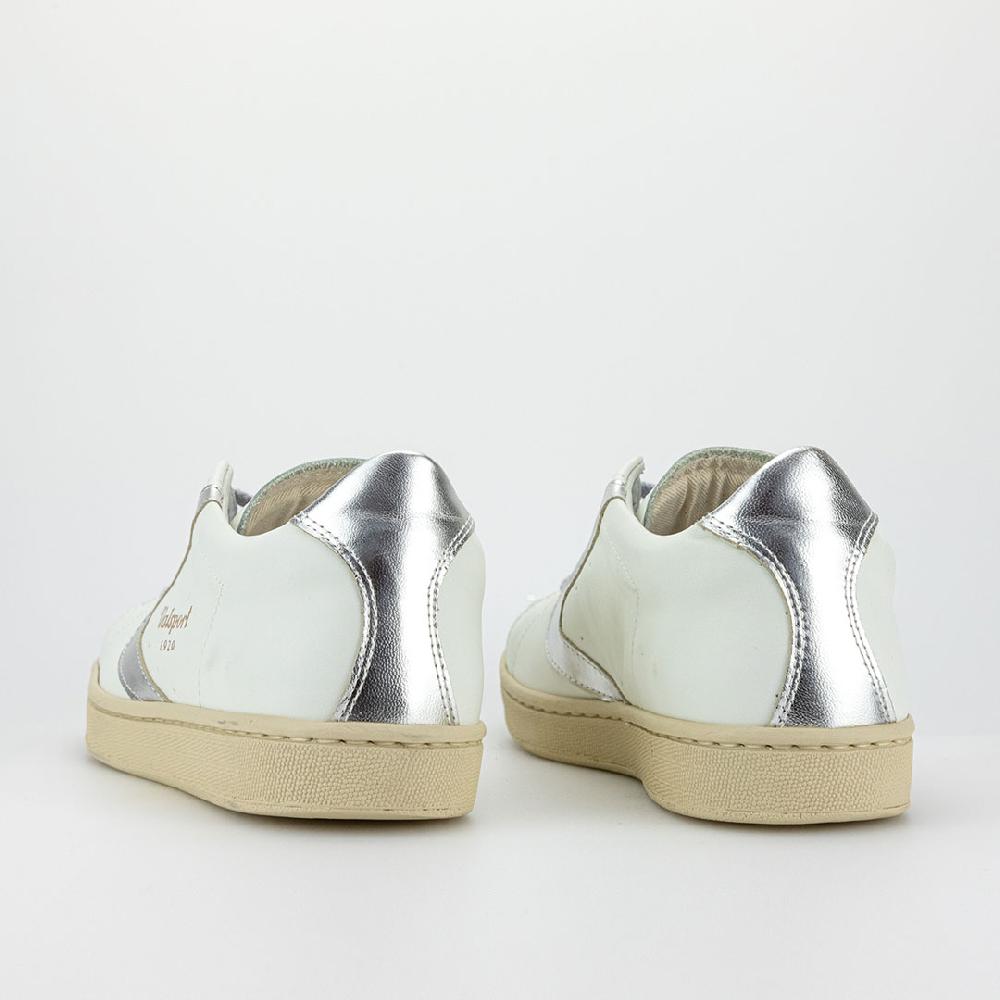 Valsport Tournament Classic Metal Leather Bianco Argento Laminato I Più Venduti