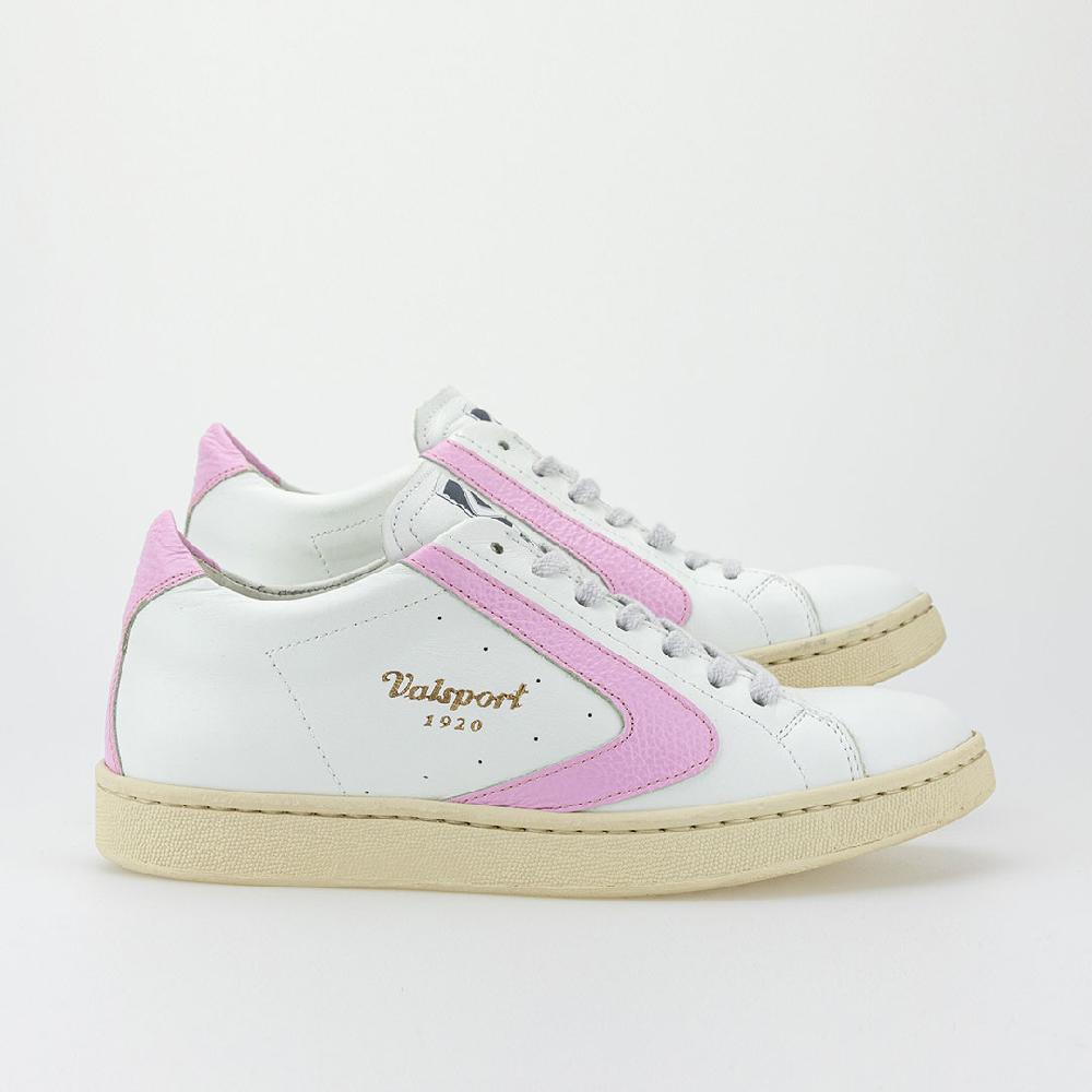 Valsport Tournament Classic Leather Bianco Rosa Vendite Flash