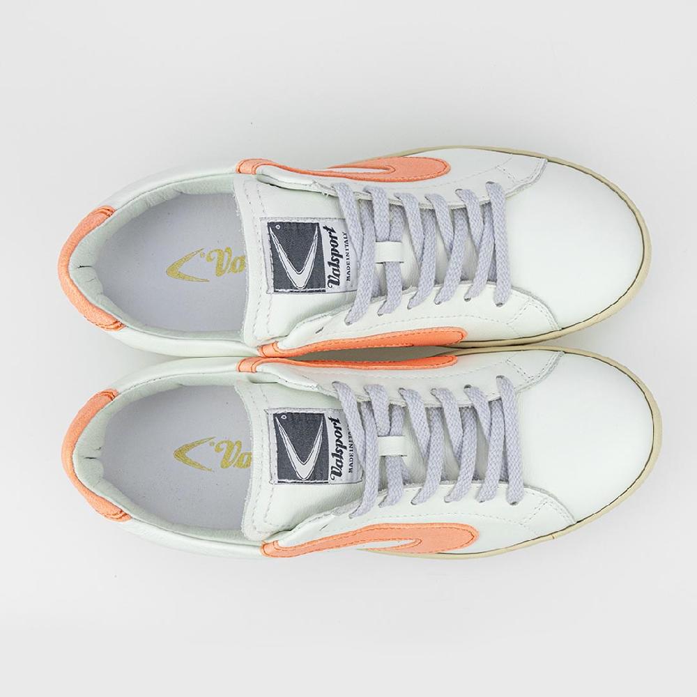Valsport Tournament Classic Leather Bianco Salmone Negozio