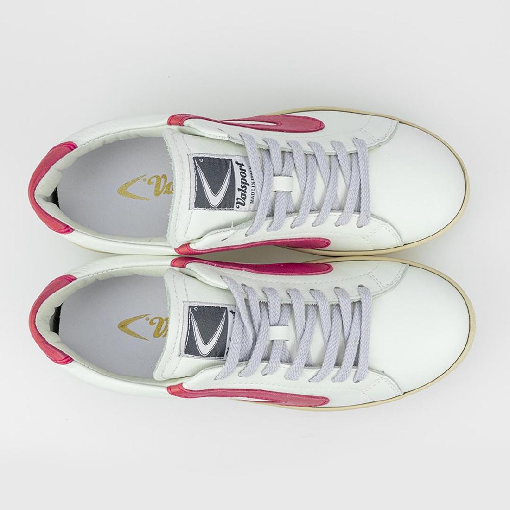 Valsport Tournament Classic Leather Bianco Magenta In Saldo