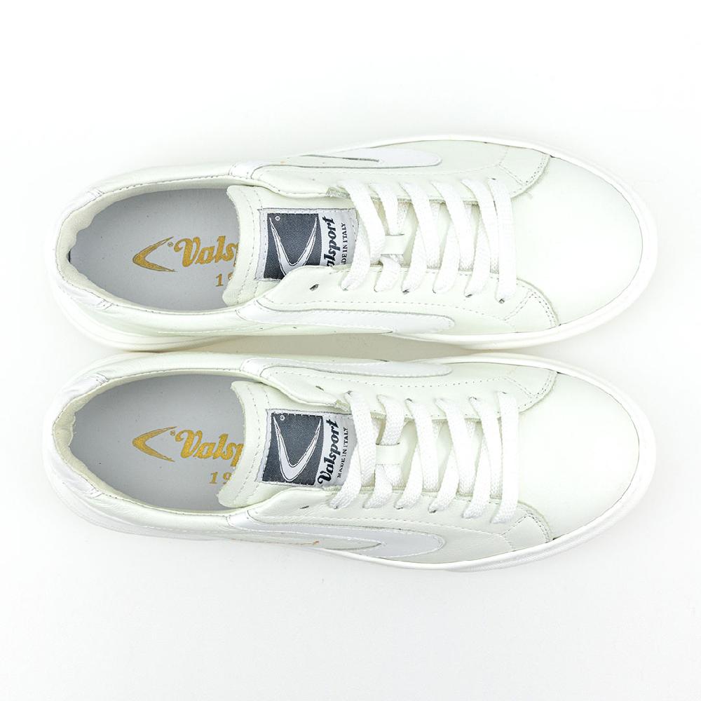 Valsport Tournament Nappa Up Bianco Bianco Pezzi Unici