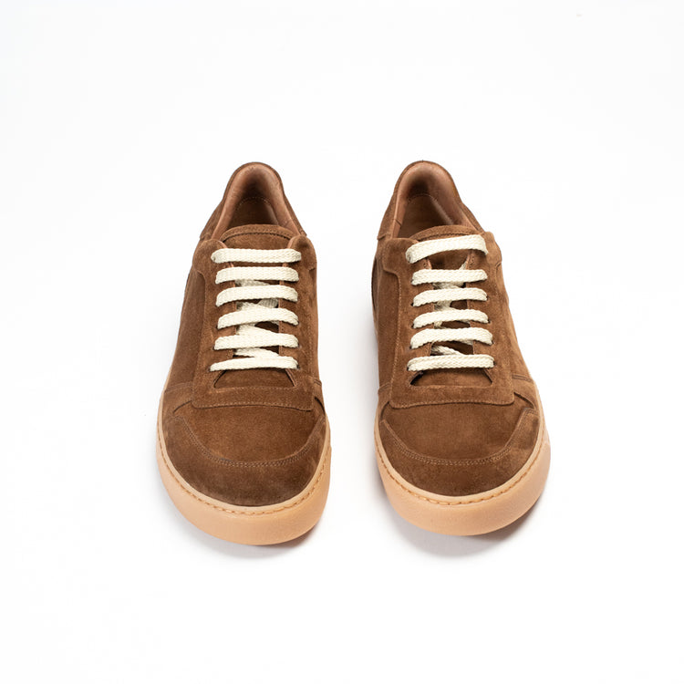 Via Mercanti Liam Cognac - Scarpe da ginnastica da uomo – VIAMERCANTI Vendita Economica