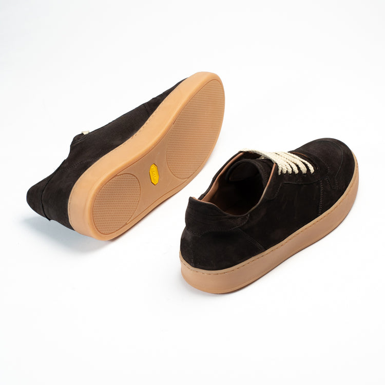 Via Mercanti Liam Chocolate - Sneakers da uomo – VIAMERCANTI Vendite Flash