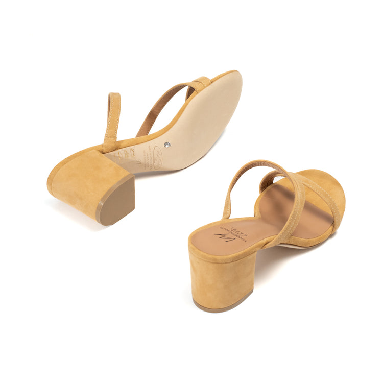 Via Mercanti Teresa Heel Miele – VIAMERCANTI Vendita Calda