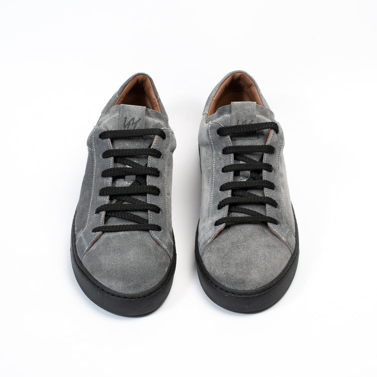 Via Mercanti Jack Fumo Velour - Scarpe sportive da uomo – VIAMERCANTI Italy