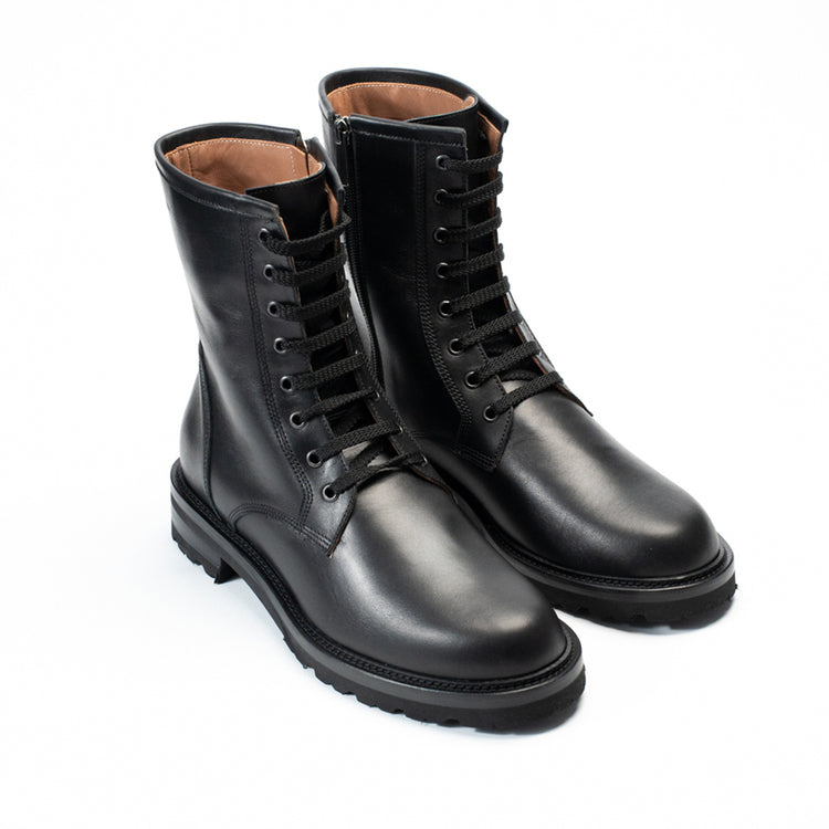 Via Mercanti Lorenzo Calf Black - Stivaletti da uomo. – VIAMERCANTI Spedizione Gratuita