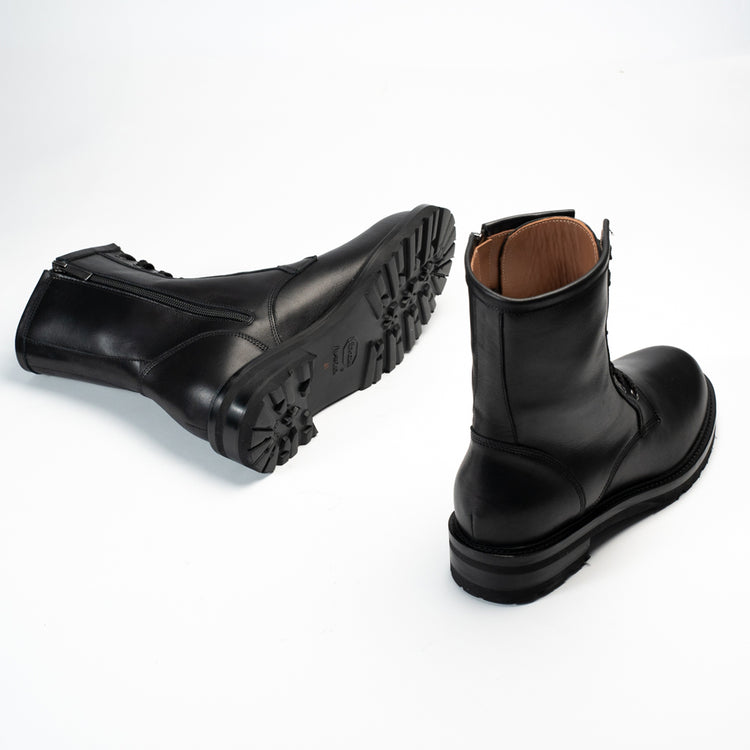 Via Mercanti Lorenzo Calf Black - Stivaletti da uomo. – VIAMERCANTI Spedizione Gratuita