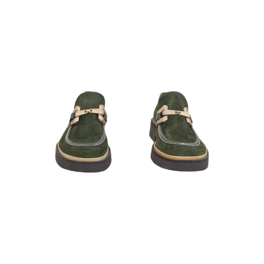 Viola Ricci Alice - Mocassino verde Vendite Flash
