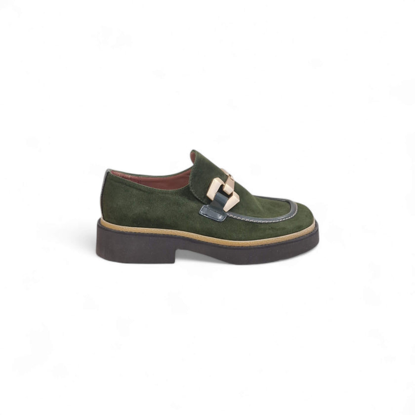 Viola Ricci Alice - Mocassino verde Vendite Flash