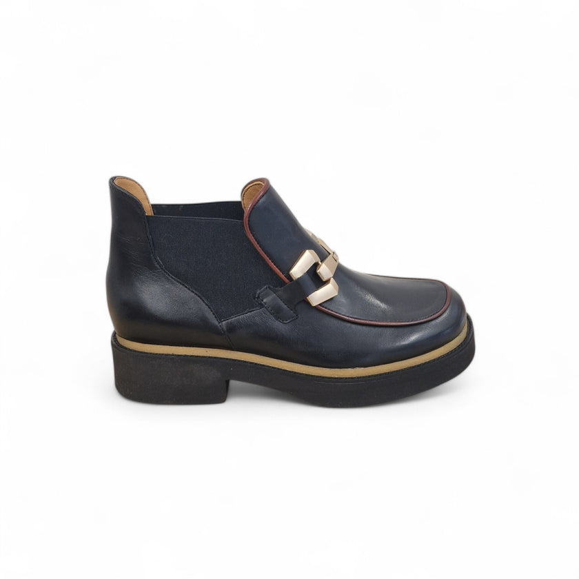Viola Ricci Alice - Stivaletto beatles nero - rhum Negozio