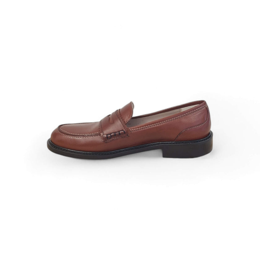 Viola Ricci Gaia - Mocassino nappa glove rhum - basic Spedizione Gratuita